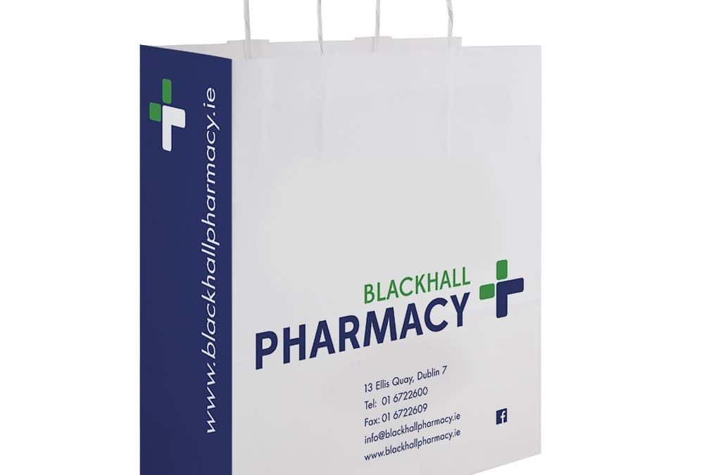 Blackhall Pharmacy Carrier Bag