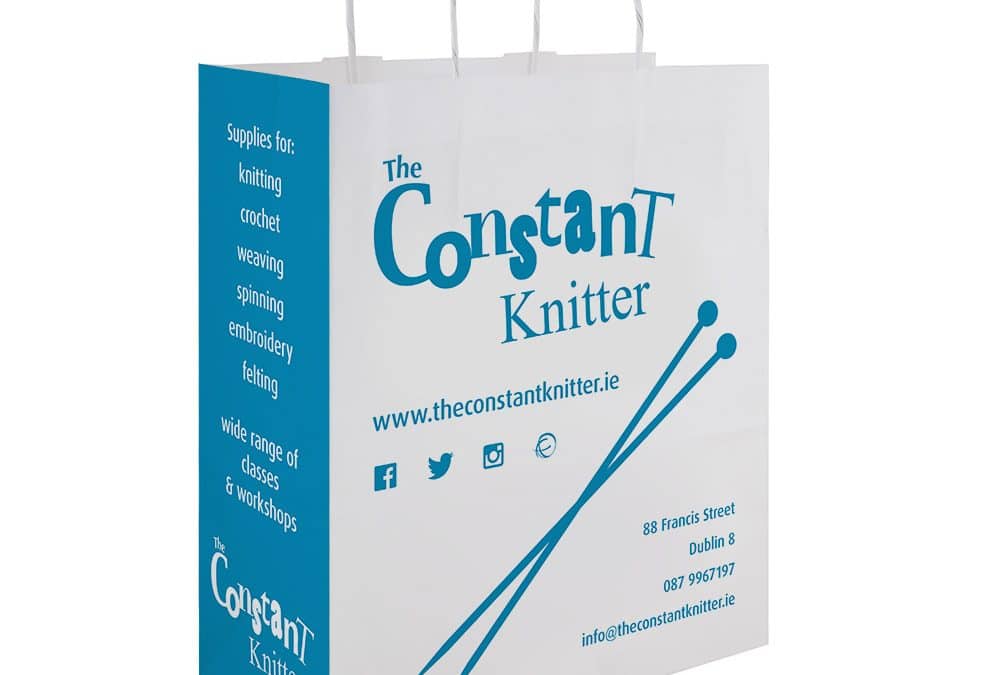 The Constant Knitter Carrier Bag
