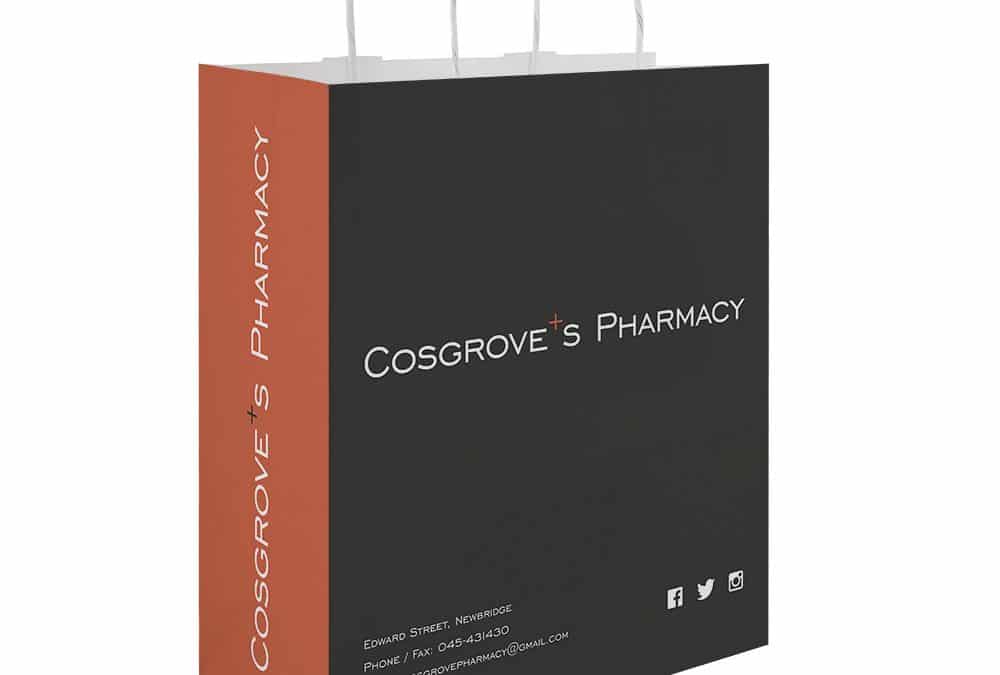 Cosgroves Pharmacy Carrier Bag