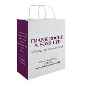 Frank Roche Paper Carrier Bag | Bagprint.ie
