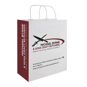 Michael Byrne Butchers Bag | Bagprint.ie