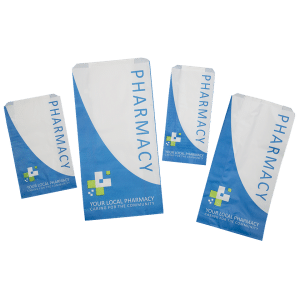 Stock Pharmacy Flat Bags | Bagprint.ie
