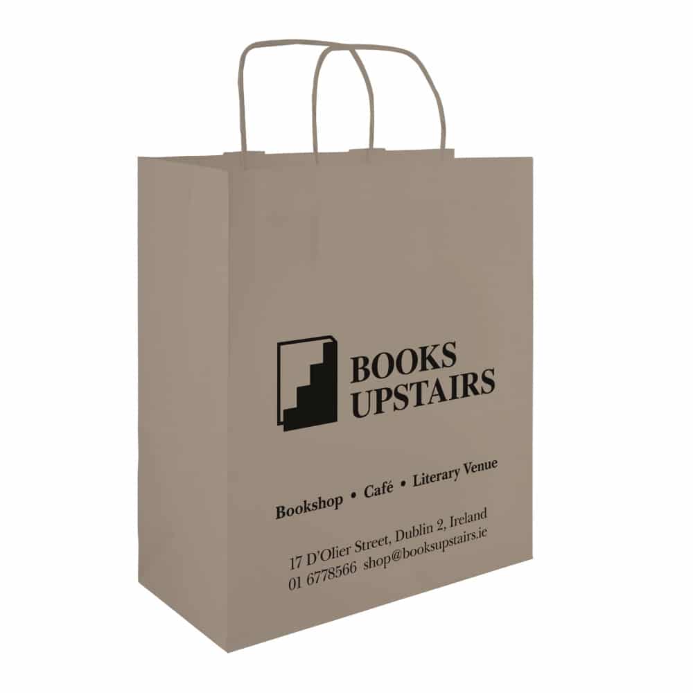 Books Upstairs - Bookshop Bag - Bagprint.ie