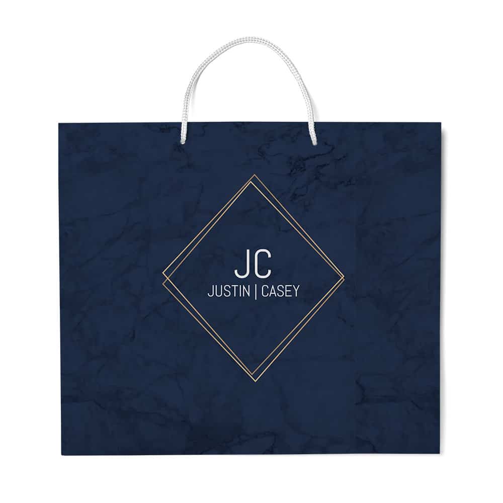 Justin Casey | Branded Luxury Carrier Bags | Bagprint.ie
