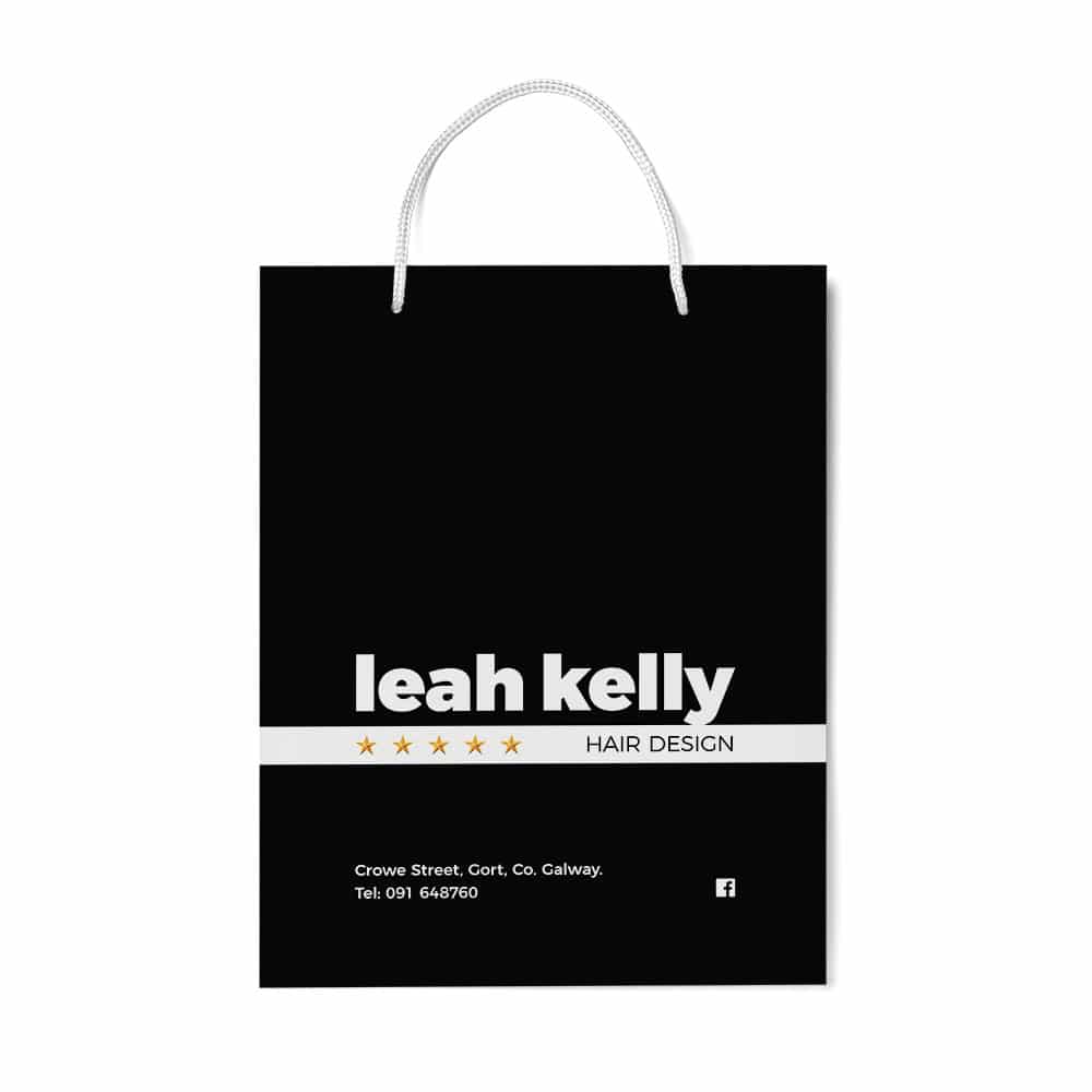 Leah Kelly Luxury laminated rope handle bag