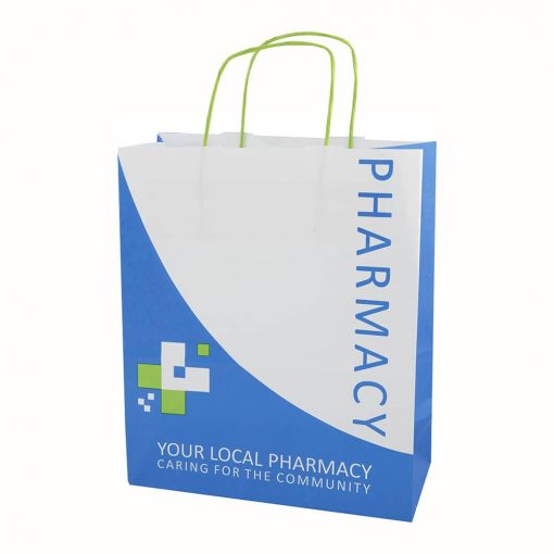 Stock Pharmacy Carrier Bag Bagprintie