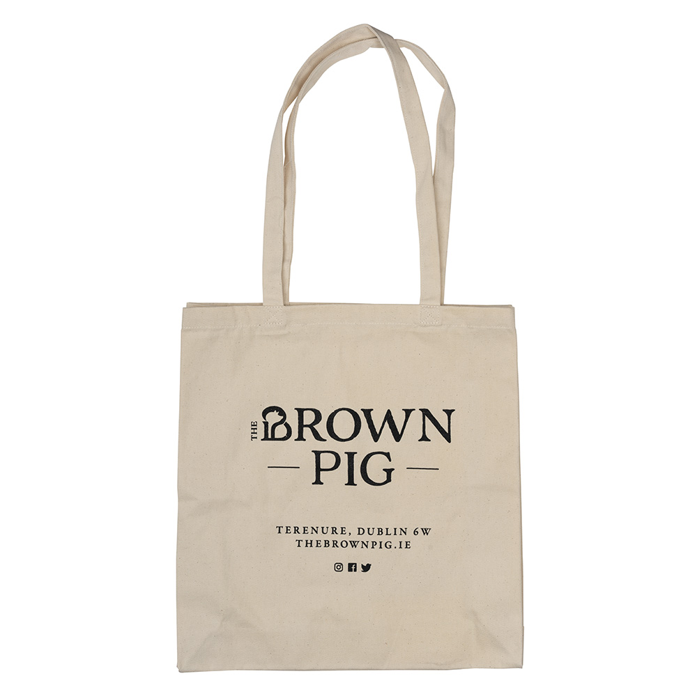 The Brown Pig Butchers bag