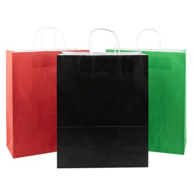 Green Red & Black Bags